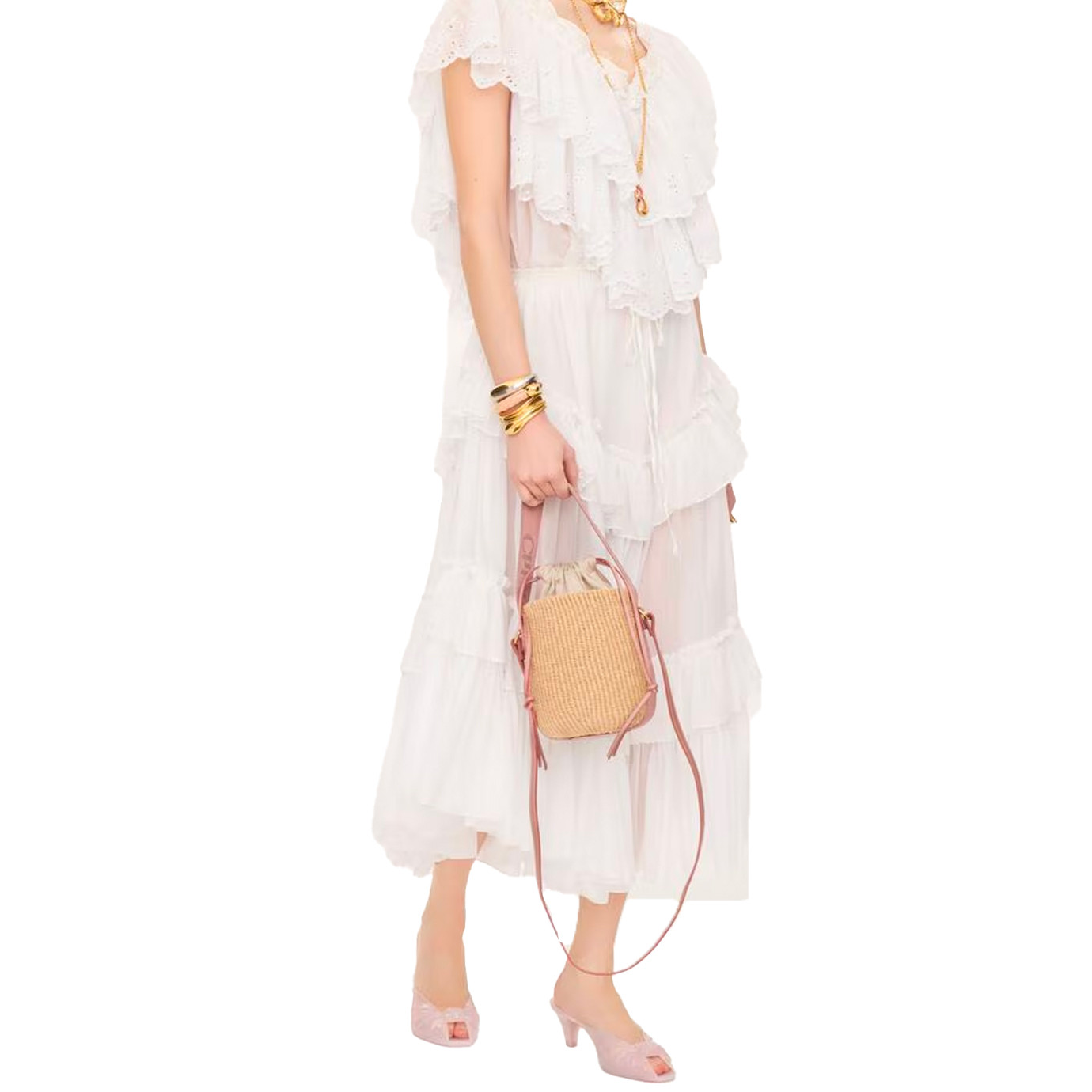 Visuel 5 : Chloé |Petit Panier Woody Nougat | Boutique de Luxe Parenthese Bordeaux