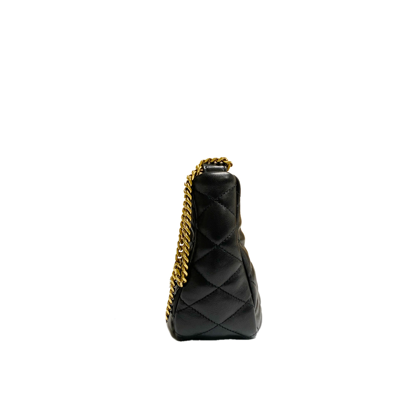 Visuel 2 : Collection Saint Laurent Bordeaux | Sac pochette gaby cuir noir| Boutique Parenthese Bordeaux