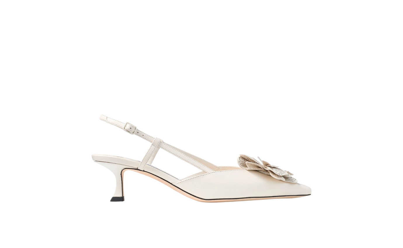 Visuel 1 : Jimmy Choo | Escarpin Mimmi Slingback latte| Boutique Parenthese Bordeaux