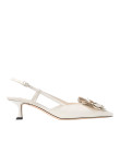 Visuel 1 : Jimmy Choo | Escarpin Mimmi Slingback latte| Boutique Parenthese Bordeaux