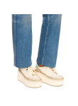 Visuel 4 : Collection Chloé Bordeaux | Sneakers Nama compensée kaki et bleu | Boutique de chaussures de Luxe Parenthese Bordeaux