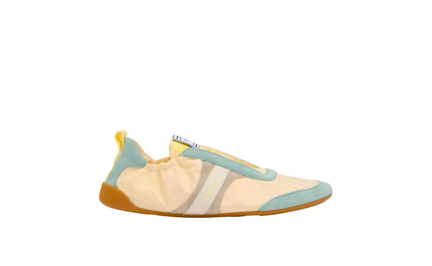 Visuel 1 : Collection Chloé Bordeaux | Sneaker basse kick lemonade| Boutique de Chaussures de luxe Parenthese Bordeaux
