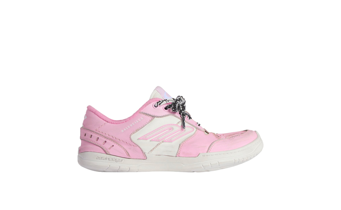 Visuel 1 : Collection Balenciaga Bordeaux | Sneakers Hamptons rose et blanc| Parenthese Bordeaux