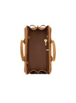 Visuel 5 : Saint Laurent Sac de jour small en suède caramel cognac| Boutique Parenthese Bordeaux