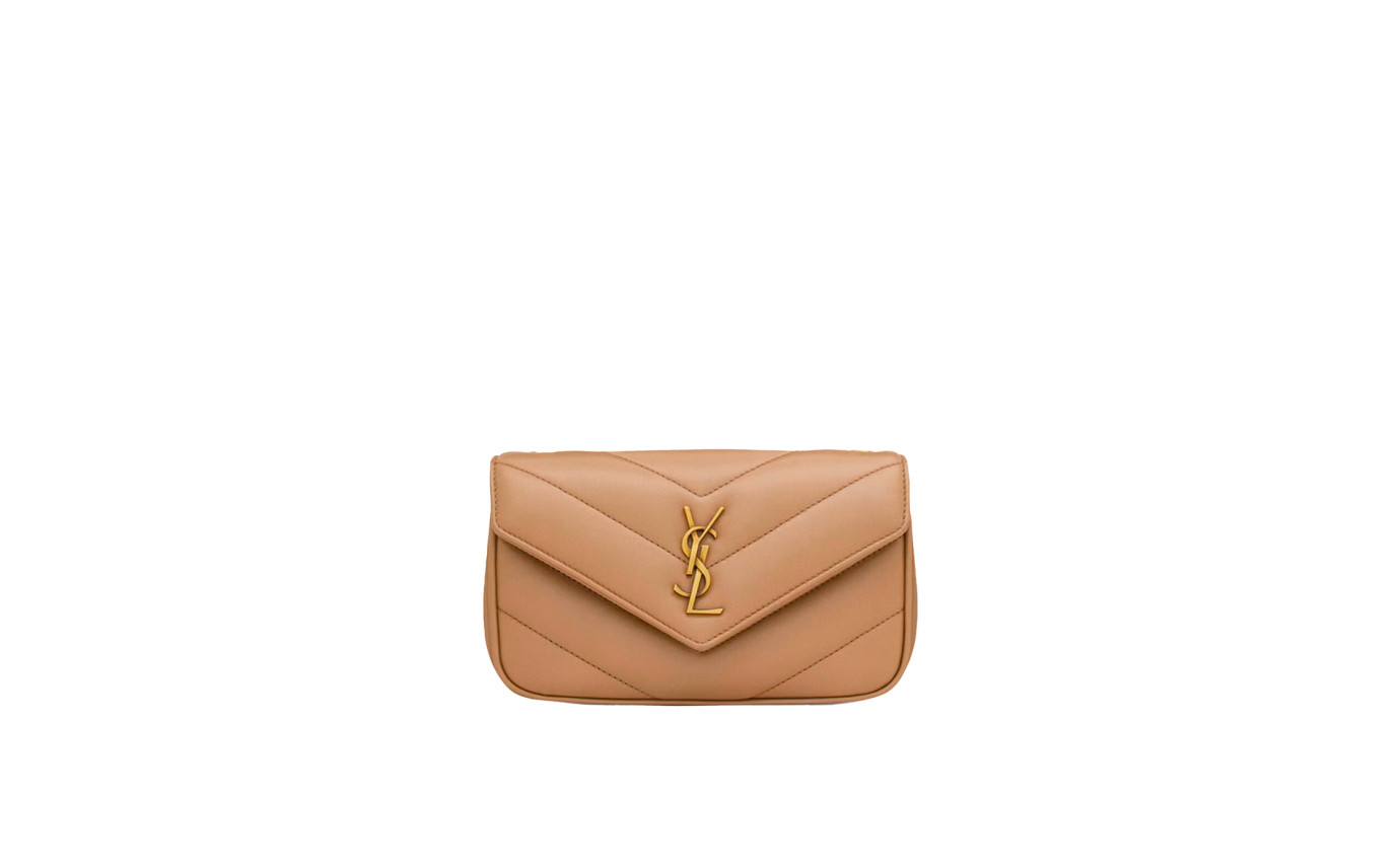Visuel 1 : Saint Laurent Sac | Loulou mini natural tan| Boutique Parenthese