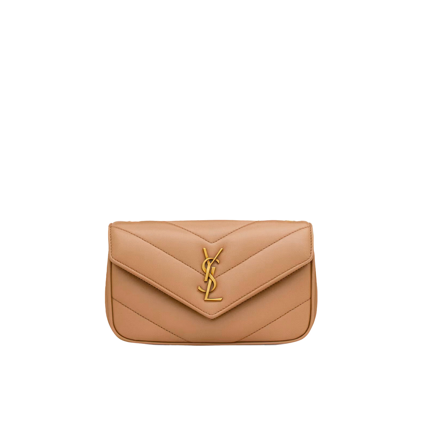 Visuel 1 : Saint Laurent Sac | Loulou mini natural tan| Boutique Parenthese