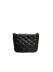Visuel 1 : Collection Saint Laurent Bordeaux | Sac pochette gaby cuir noir| Boutique Parenthese Bordeaux