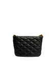Visuel 4 : Collection Saint Laurent Bordeaux | Sac pochette gaby cuir noir| Boutique Parenthese Bordeaux
