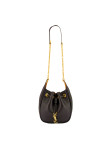 Visuel 1 : Collection Saint Laurent Bordeaux | Sac Supple Bucket en cuir marron| Parenthese Bordeaux