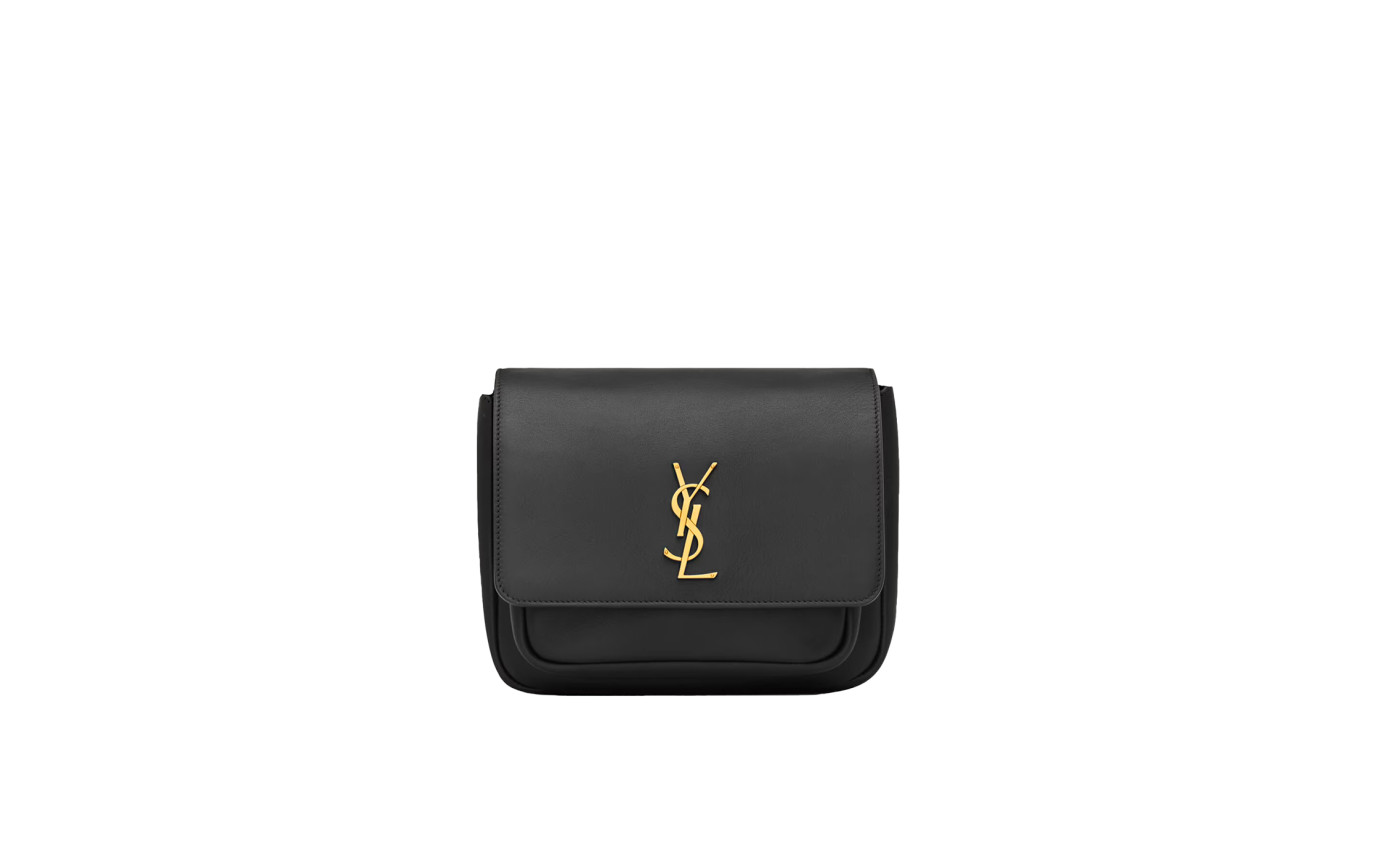 Visuel 1 : Collection Saint Laurent Bordeaux | Besace Niki en cuir noir| Boutique Parenthese Bordeaux