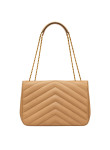 Visuel 4 : Saint Laurent Sac | Loulou large en cuir natural tan | Boutique Parenthese