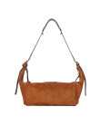 Visuel 2 : Chloé Sac Paddington Besace en veau velours vintage brown| Boutique de sacs de Luxe Parenthese