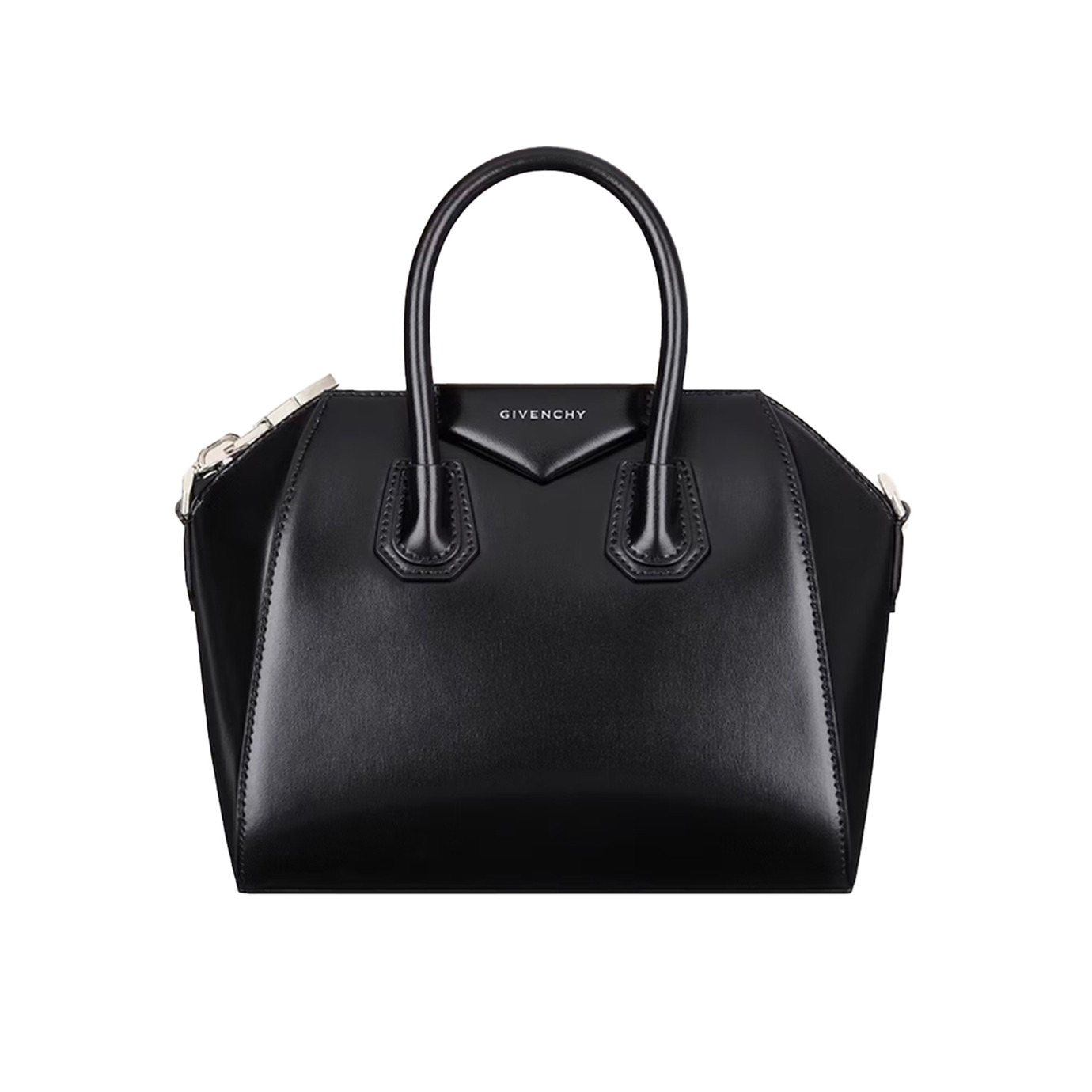 Visuel 1 : Givenchy | Sac Antigona mini cuir noir| Boutique Parenthese