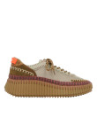 Visuel 1 : Collection Chloé chaussures | Sneakers Nama army green| Boutique Parenthese Bordeaux