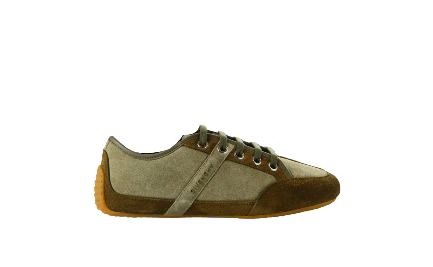 Visuel 1 : Collection Givenchy Bordeaux | Sneaker slim kaki| Chaussures de Luxe Parenthese Bordeaux