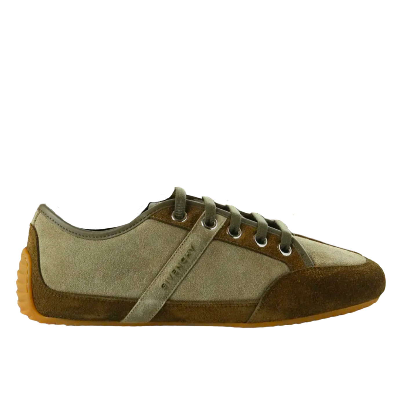 Visuel 1 : Collection Givenchy Bordeaux | Sneaker slim kaki| Chaussures de Luxe Parenthese Bordeaux