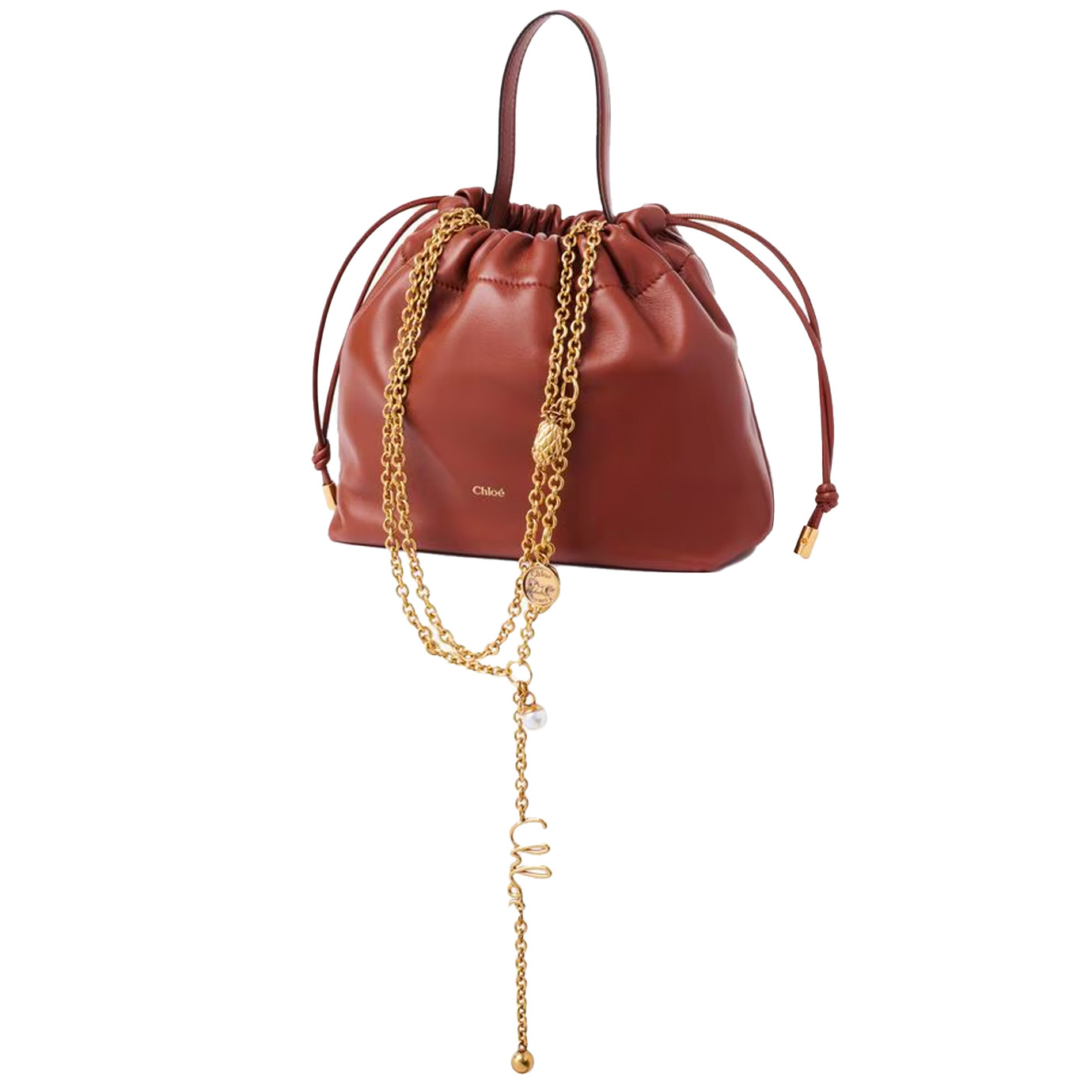 Visuel 4 : Chloé | Sac Chloé Icons en camel | Boutique Parenthese Bordeaux
