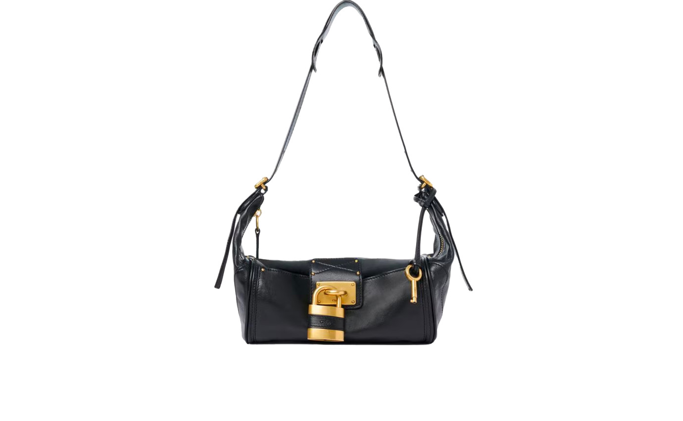 Visuel 1 : Chloé Sac Paddington Besace en cuir souple noir| Boutique de sacs de Luxe Parenthese