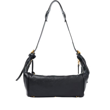 Visuel 4 : Chloé Sac Paddington Besace en cuir souple noir| Boutique de sacs de Luxe Parenthese