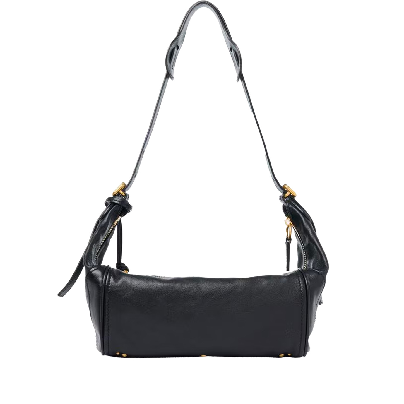 Visuel 4 : Chloé Sac Paddington Besace en cuir souple noir| Boutique de sacs de Luxe Parenthese