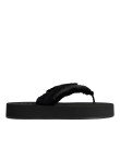 Visuel 1 : Collection Balenciaga Bordeaux | Tong jet lag noir| Chaussures de Luxe Parenthese Bordeaux