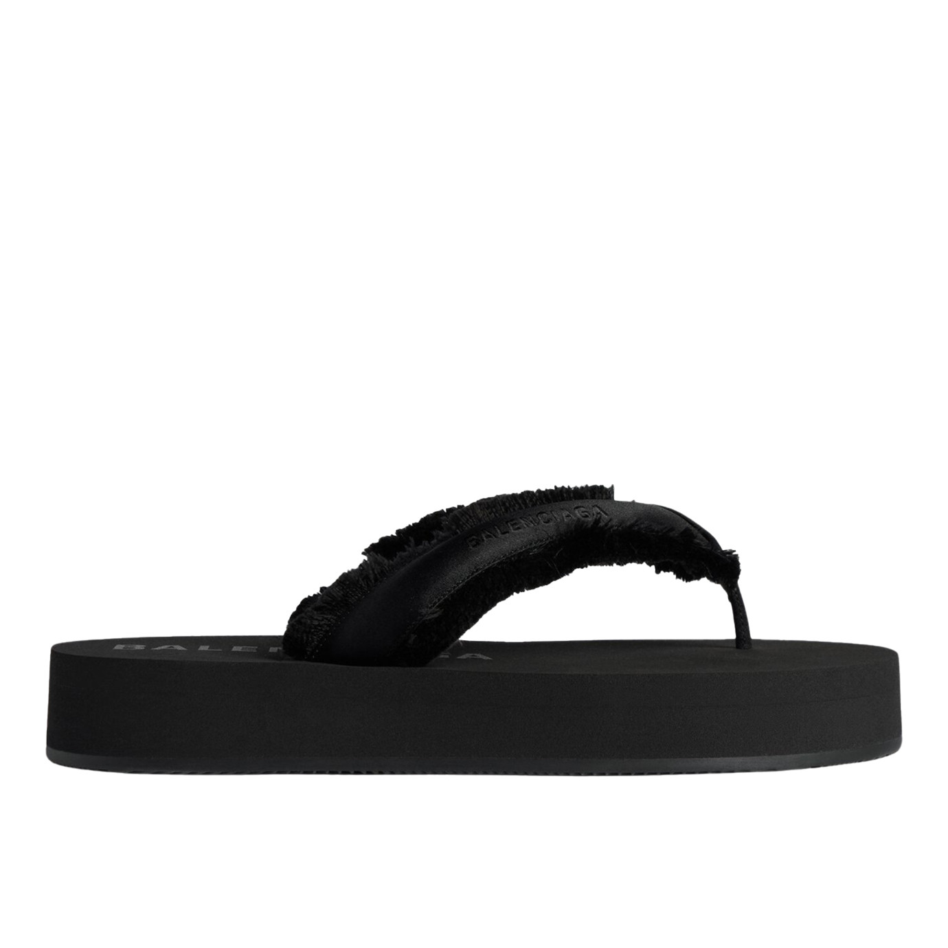 Visuel 1 : Collection Balenciaga Bordeaux | Tong jet lag noir| Chaussures de Luxe Parenthese Bordeaux