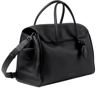 Visuel 2 :  Jacquemus | Le Cabas Turismo  noir en cuir grainé|Boutique Parenthese Bordeaux