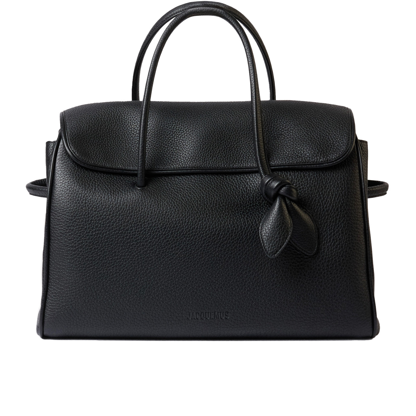 Visuel 1 :  Jacquemus | Le Cabas Turismo  noir en cuir grainé|Boutique Parenthese Bordeaux