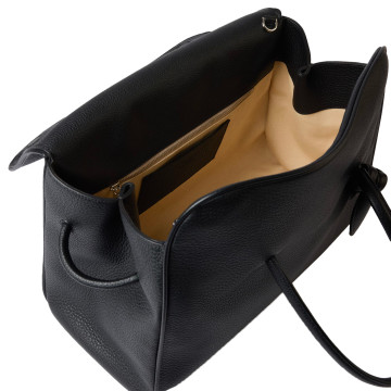 Visuel 4 :  Jacquemus | Le Cabas Turismo  noir en cuir grainé|Boutique Parenthese Bordeaux
