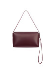 Visuel 2 : Courrèges | Sac Icotype en cuir de veau liss burgundy | Boutique Parenthese Bordeaux