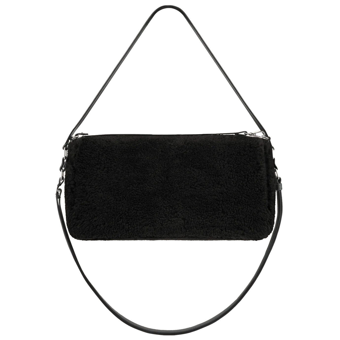 Visuel 4 : Courrèges | Sac Three Sixty en laine mérinos noire | Boutique Parenthese Bordeaux