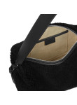 Visuel 6 : Courrèges | Sac Three Sixty en laine mérinos noire | Boutique Parenthese Bordeaux
