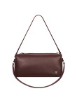 Visuel 1 : Courrèges | Sac Three Sixty médium en cuir burgundy | Boutique Parenthese Bordeaux