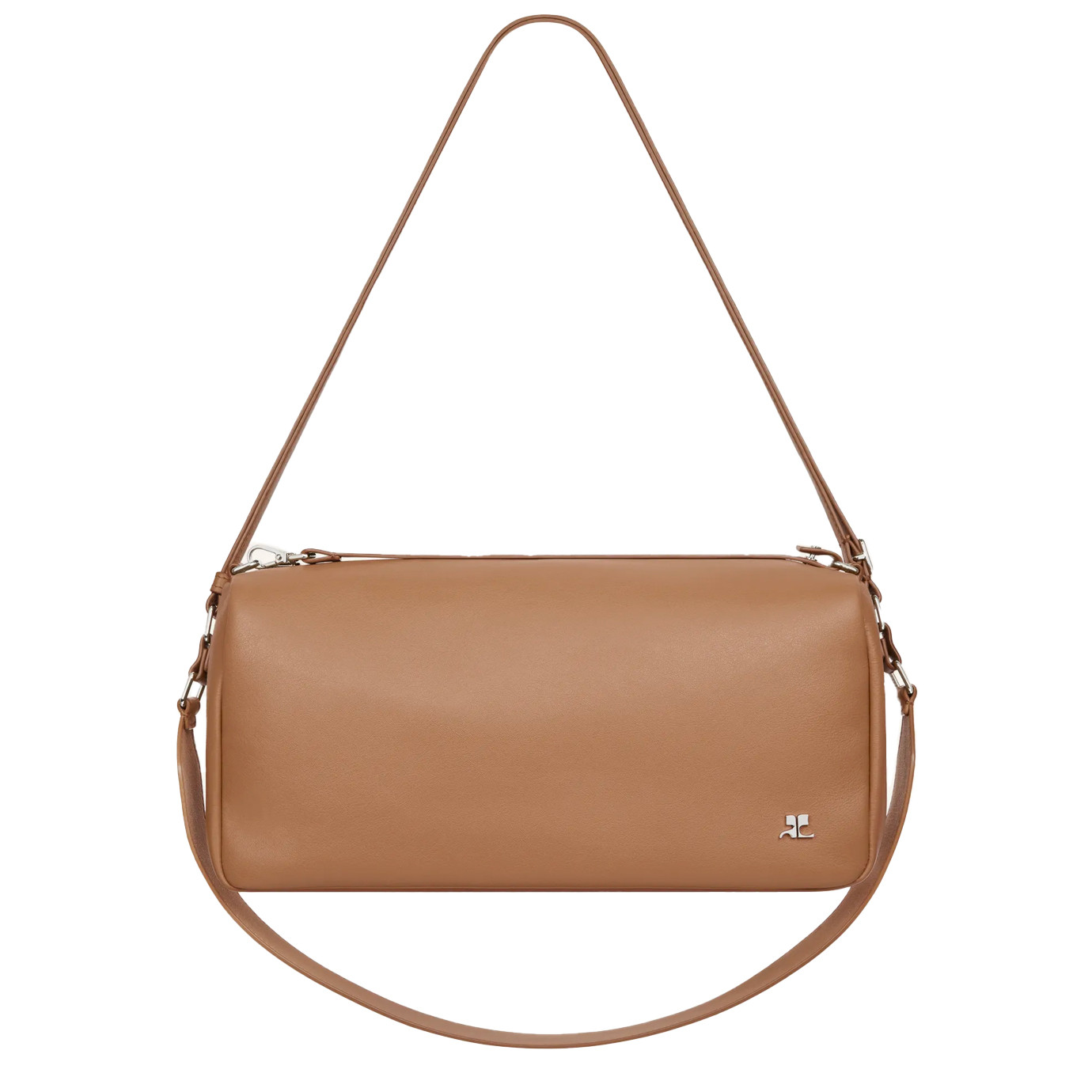Visuel 1 : Courrèges | Sac Three Sixty médium en cuir bronze | Boutique Parenthese Bordeaux