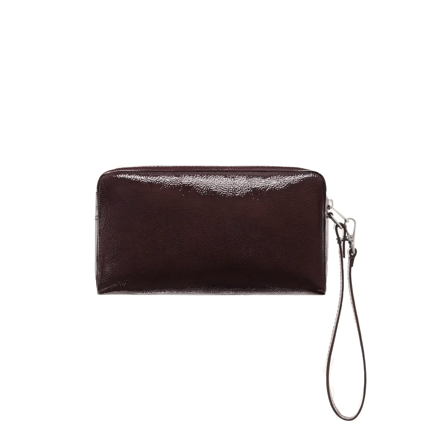 Visuel 2 : Collection Courrèges Bordeaux | Pochette beauty vinyle bordeaux| Boutique Parenthese