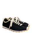Visuel 2 : Collection Jacquemus Bordeaux | Sneakers les Tennis en toile de coton noir| Parenthese Bordeaux