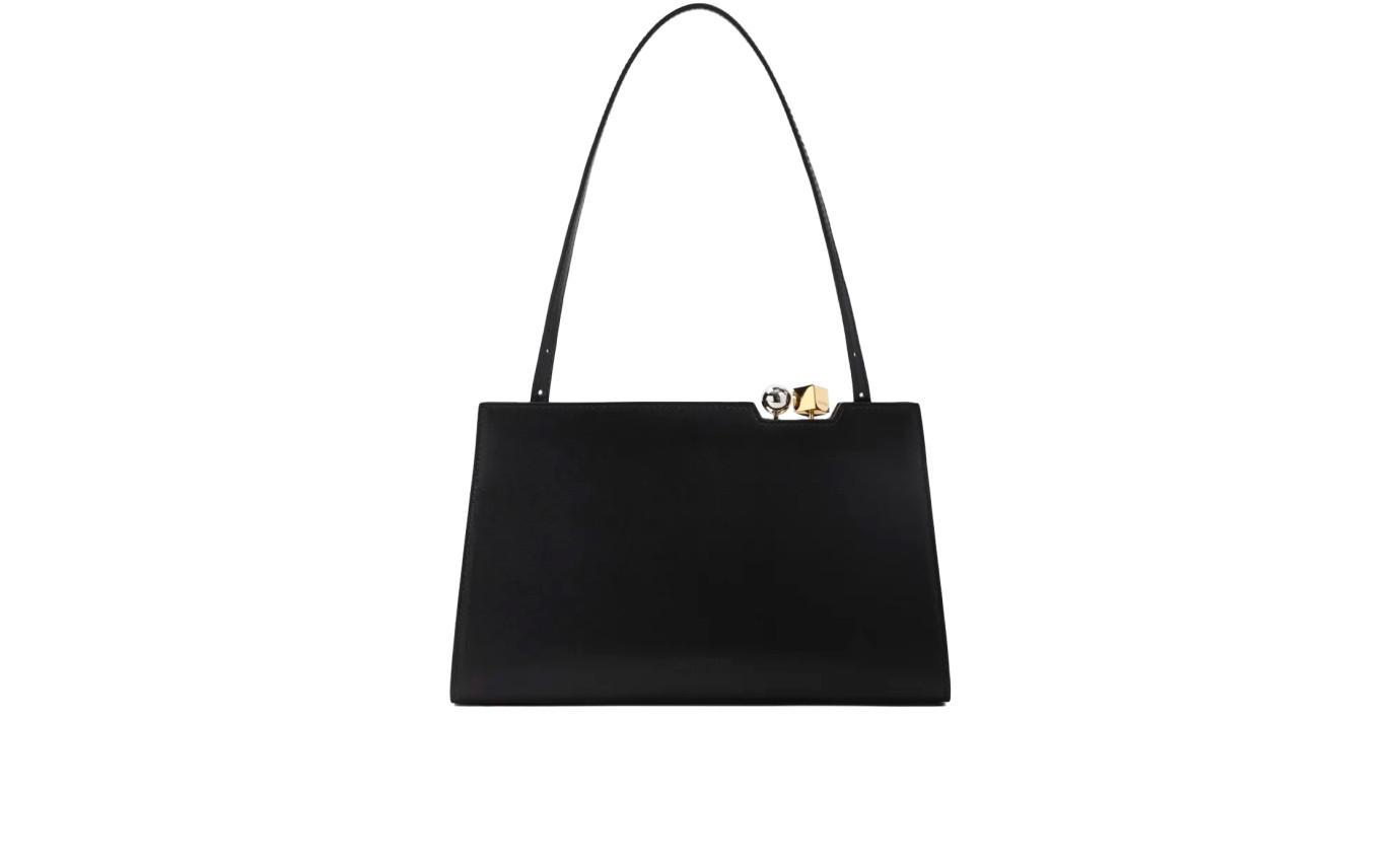 Visuel 1 :  Jacquemus | Le Salon en cuir lisse noir|Boutique Parenthese Bordeaux