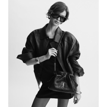 Visuel 3 : Collection Saint Laurent Bordeaux | Sac Jamie shopping east west noir | Boutique de sacs de Luxe Parenthese Bordeaux
