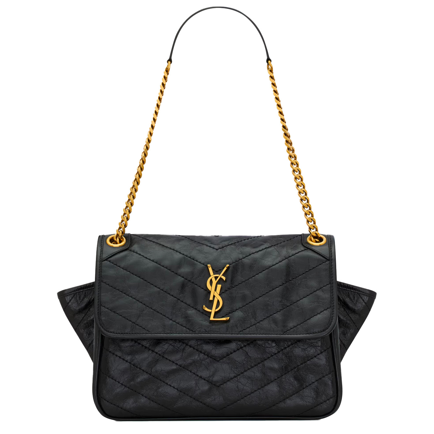 Visuel 2 : Collection Saint Laurent Bordeaux | Sac Niki Tripouch noir| Boutique Parenthese Bordeaux