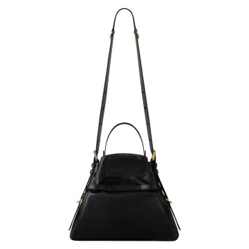 Visuel 4 : Givenchy | Sac Voyou bucket small en cuir noir| Boutique de sacs luxe Parenthese