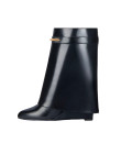 Visuel 3 : Givenchy | Bottines Shark Pinch en cuir noir| Boutique Parenthese