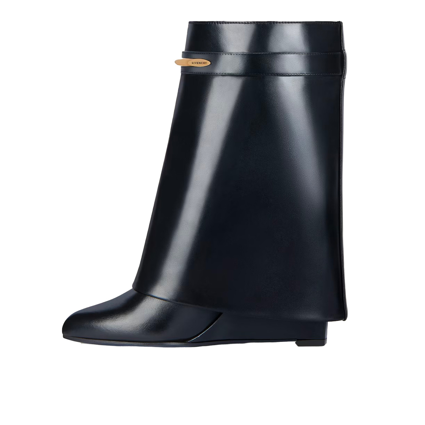 Visuel 3 : Givenchy | Bottines Shark Pinch en cuir noir| Boutique Parenthese