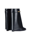 Visuel 4 : Givenchy | Bottines Shark Pinch en cuir noir| Boutique Parenthese