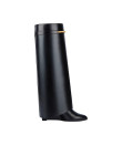 Visuel 1 : Givenchy | Botte Shark Pinch en cuir noir| Boutique Parenthese