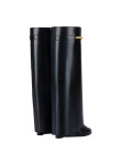 Visuel 4 : Givenchy | Botte Shark Pinch en cuir noir| Boutique Parenthese