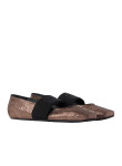 Visuel 2 : Collection Givenchy Bordeaux | Ballerine sliced square paillette| Boutique Parenthese