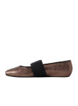 Visuel 3 : Collection Givenchy Bordeaux | Ballerine sliced square paillette| Boutique Parenthese