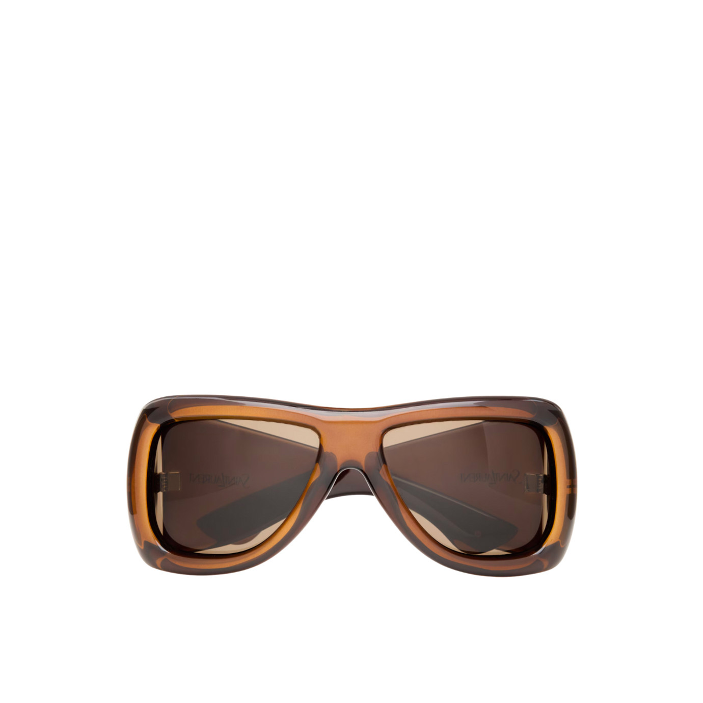 Visuel 1 : Saint Laurent Accessoire| Lunettes de soleil 902 HOWL cognac brown| Parenthese Bordeaux