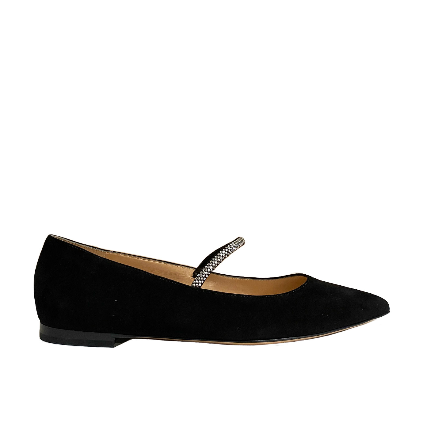 Visuel 1 : Collection Gianvito Rossi Bordeaux | Ballerine noir| Boutique de chaussures de Luxe Parenthese