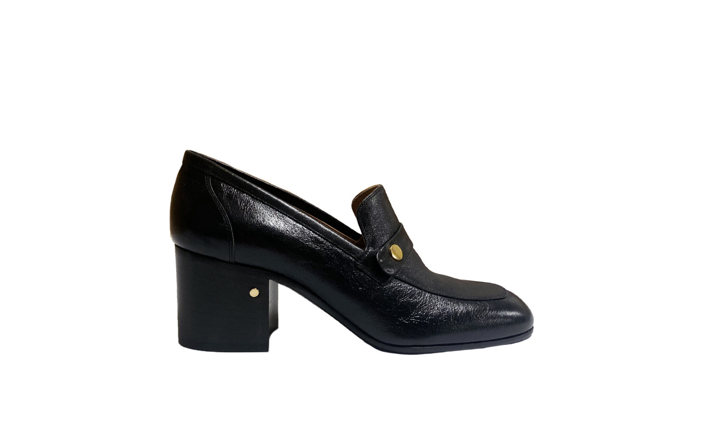 Visuel 1 : Collection Laurence Dacade Bordeaux | Mocassin Tracy en cuir | Chaussures de Luxe Parenthese Bordeaux